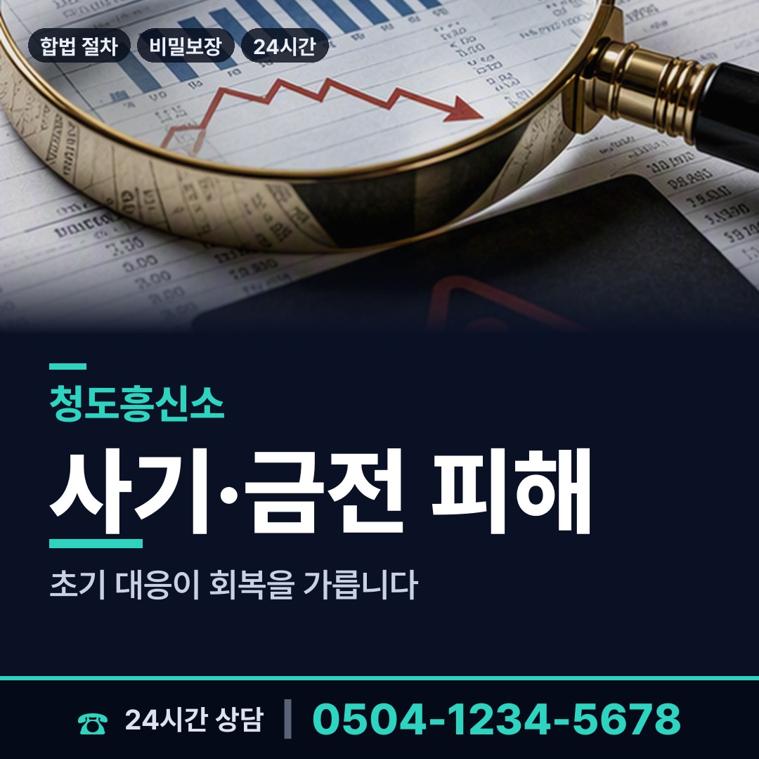 청도 이서면 로맨스스캠 상담 안내