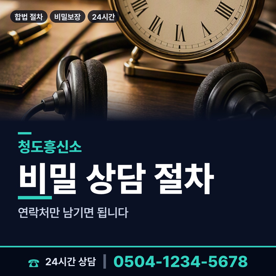청도 이서면 이혼전조사 상담 안내